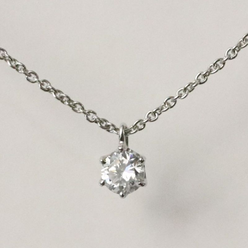 ダイヤペンダントネックレスジュエリーリフォームｒｆp0347ｎｃｔ030ｐｔ正面