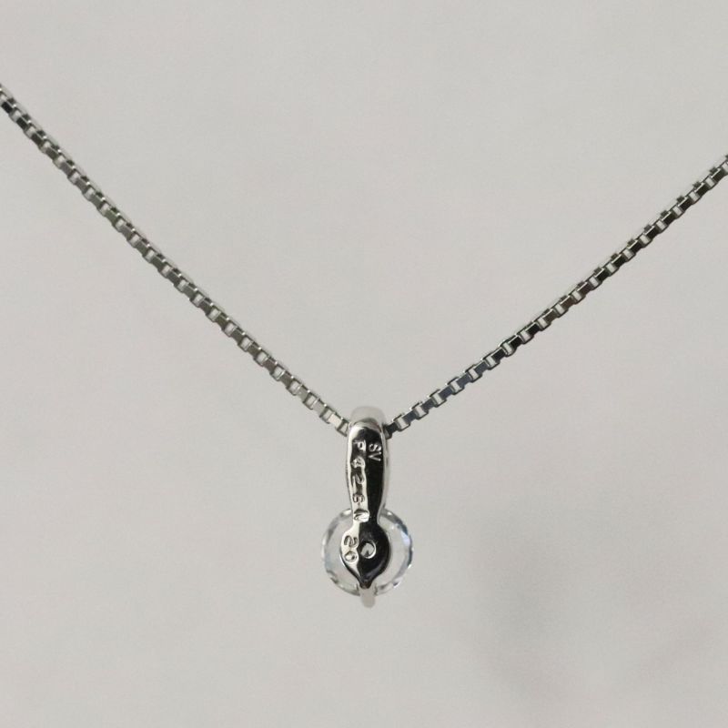 ダイヤペンダントネックレスジュエリーリフォームｒｆp0428nｃｔ030ｐｔ裏