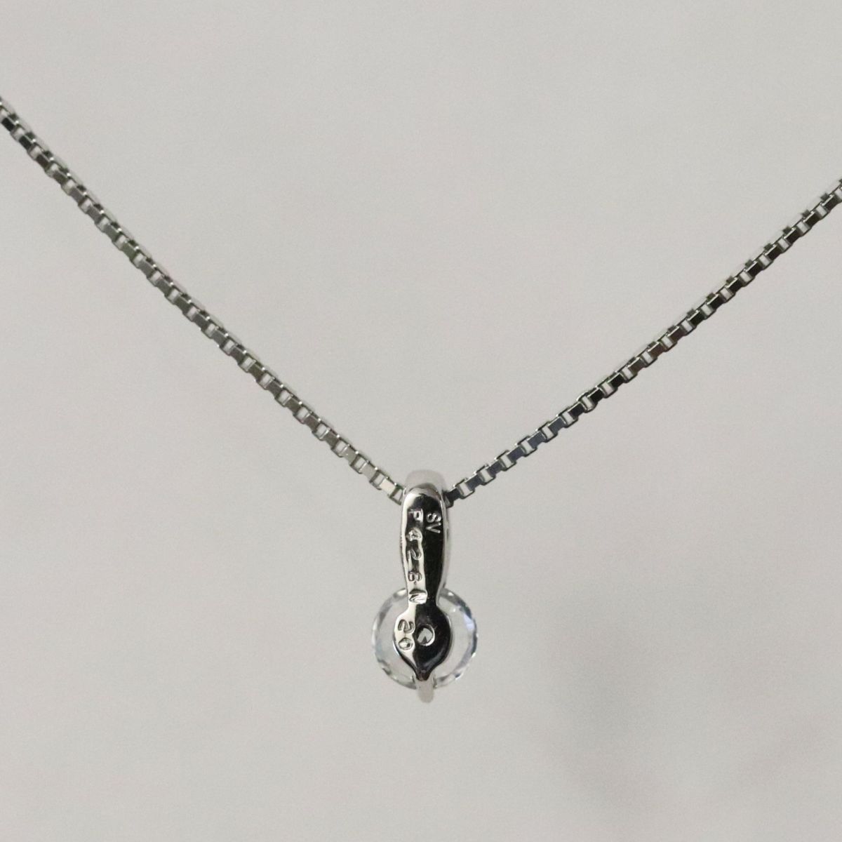 ダイヤペンダントネックレスジュエリーリフォームｒｆp0428nｃｔ030ｐｔ裏