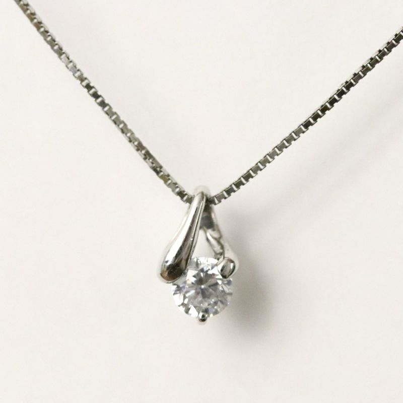 ダイヤペンダントネックレスジュエリーリフォームrfp0428ｎcｔ030ｐｔ正面