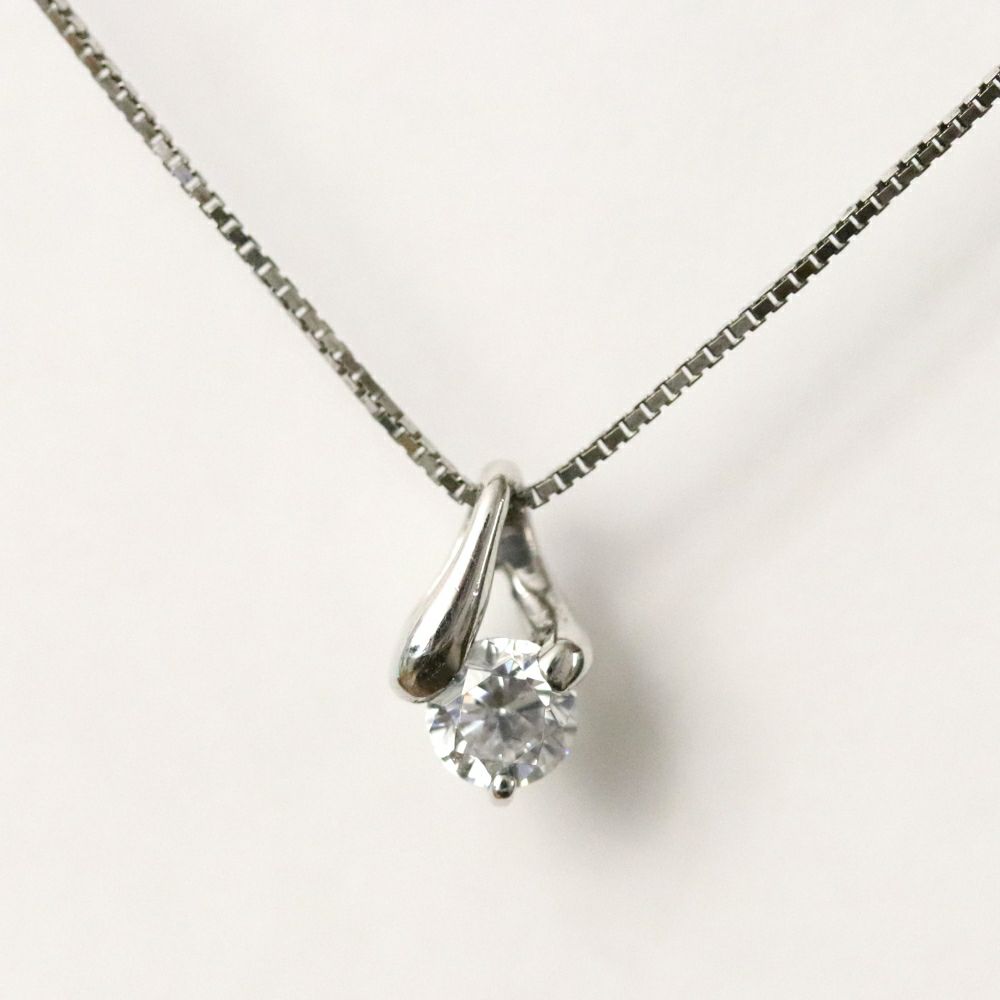 ダイヤペンダントネックレスジュエリーリフォームrfp0428ｎcｔ030ｐｔ正面