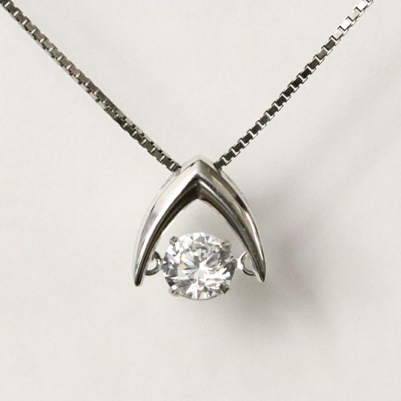 ダイヤペンダントネックレスジュエリーリフォームｒｆｆｖ-0006ｃｔ030ｐｔ正面