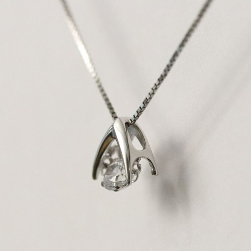 ダイヤペンダントネックレスジュエリーリフォームｒｆｆｖ-0006ｃｔ030ｐｔ横