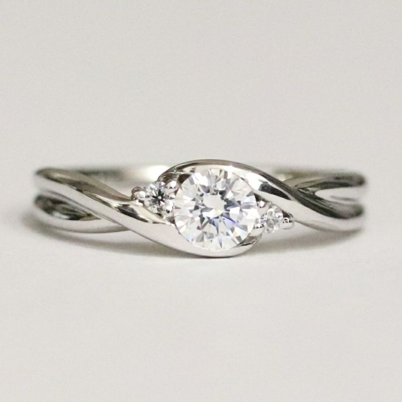 婚約指輪ジュエリーリフォームｒｆｑ2283cｔ030ｐｔ正面
