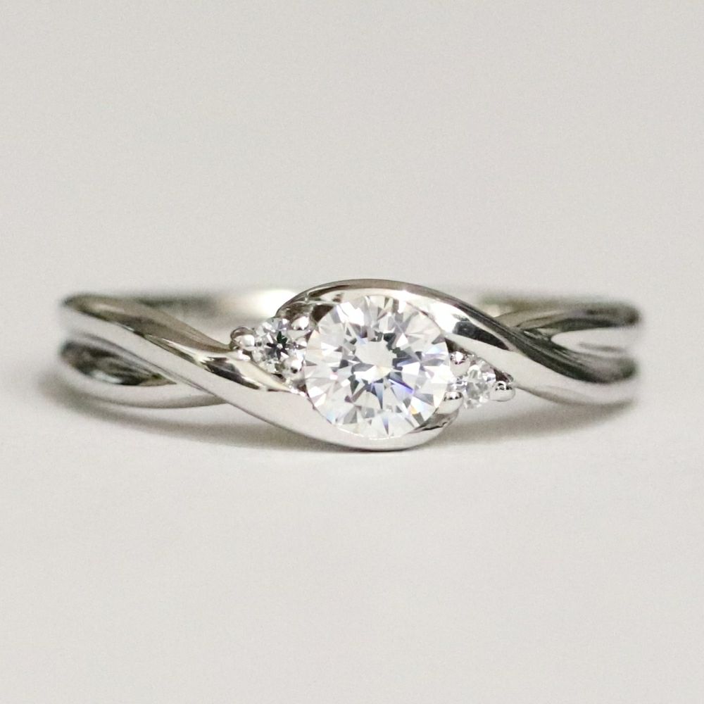 婚約指輪ジュエリーリフォームｒｆｑ2283cｔ030ｐｔ正面