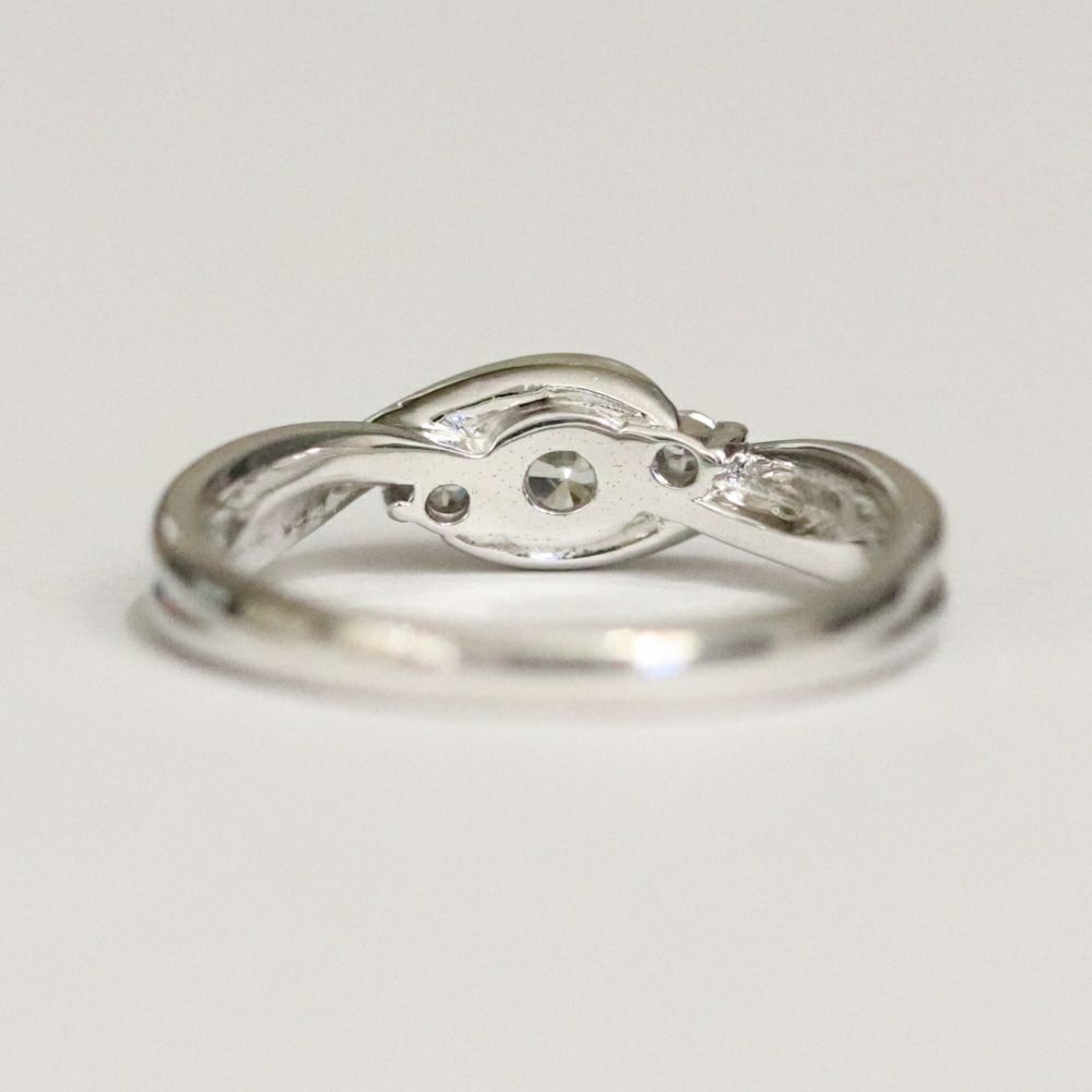 婚約指輪ジュエリーリフォームｒｆｑ2283cｔ030ｐｔ裏