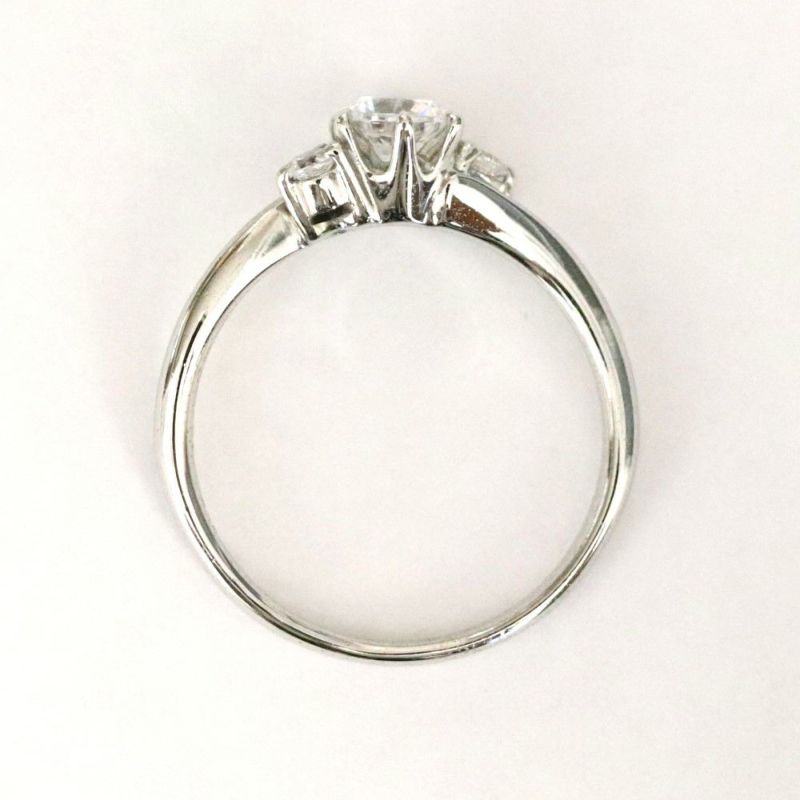 婚約指輪ジュエリーリフォームｒｆｋ0496cｔ030ｐｔ側面