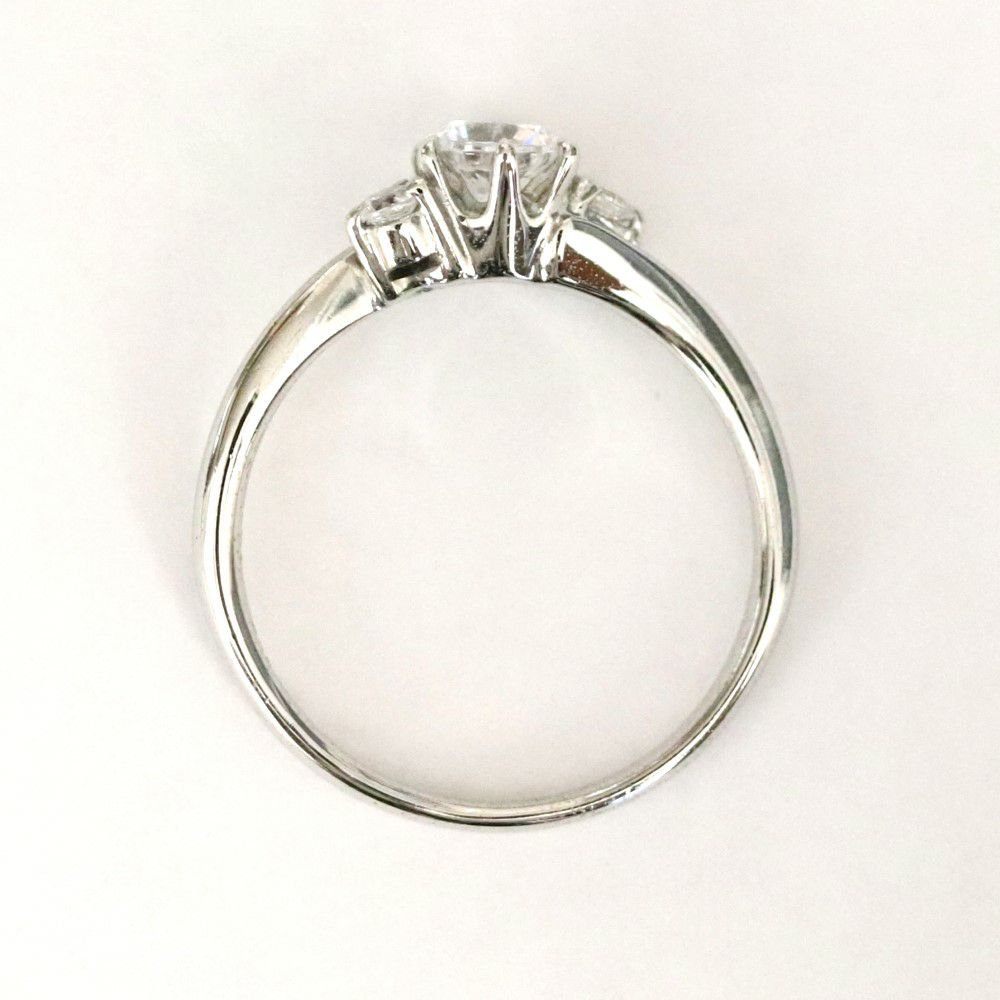 婚約指輪ジュエリーリフォームｒｆｋ0496cｔ030ｐｔ側面