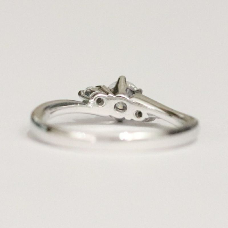 婚約指輪ジュエリーリフォームｒｆｋ0496cｔ030ｐｔ裏