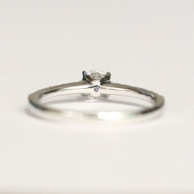 婚約指輪ジュエリーリフォームｒｆｄｒ1072cｔ030ｐｔ裏