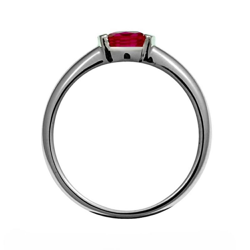 ルビーの指輪ジュエリーリフォームｒｆa0410-090ｐｔ側面