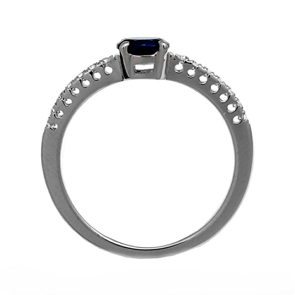 サファイヤの指輪ジュエリーリフォームｒｆｂ1459-090ｐｔｓｆ側面