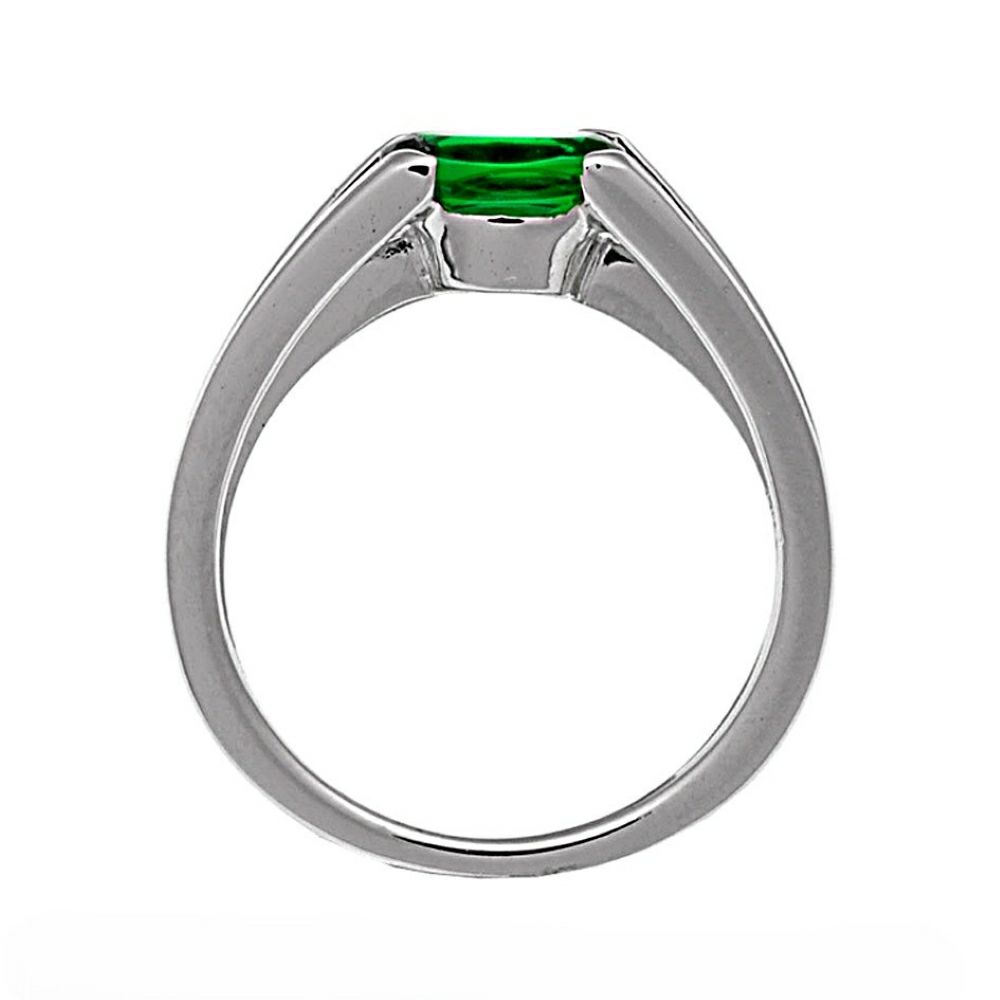 エメラルドの指輪ジュエリーリフォームrfa0509v-100ptem側面