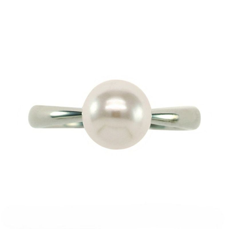 パールの指輪ジュエリーリフォームｒｆｇ0391ｐ-080ｐｔｐｒ正面