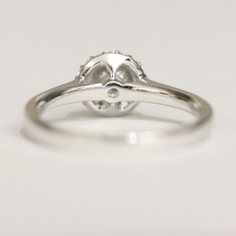 ダイヤモンド婚約指輪枠erｄｒ1218ct030pt裏側